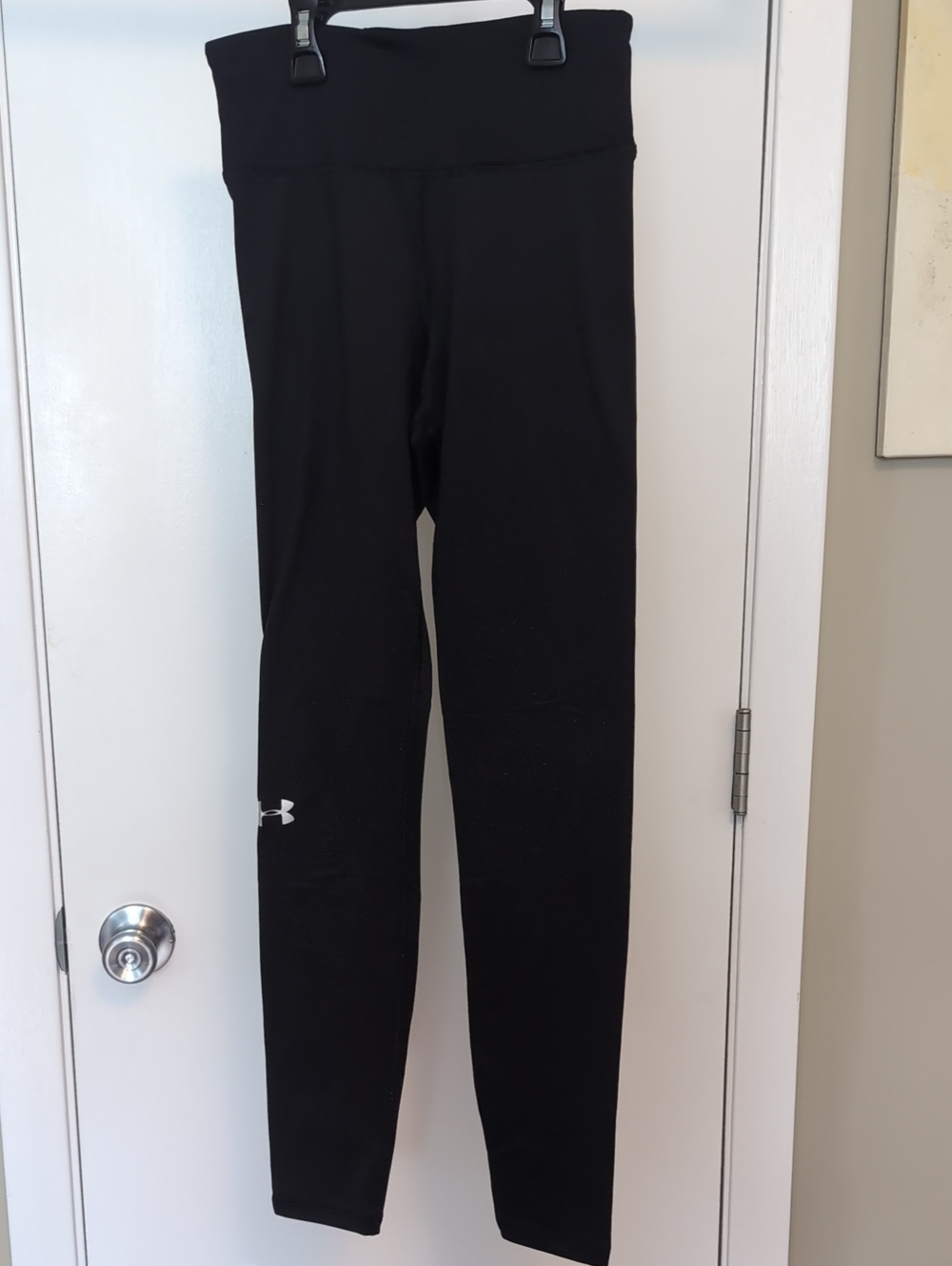 Under Armour Black High-Rise ColdGear Training Leggings
